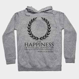 Stoic Philosophy Quote Caesar Marcus Aurelius Stoicism Hoodie